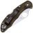 Нож Spyderco Delica 4 сталь VG-10 рукоять Zome Green FRN (C11ZFPGR)