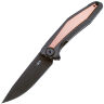 Нож ZT 0470 DLC Factory Special сталь S110V рукоять Dark-grey Ti/Copper