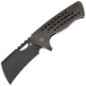 Нож Kansept Leviathan blackwash сталь S35VN рукоять Blackwash Titanium