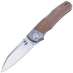 Нож Bestech Tonic сталь M390 рукоять Brown Micarta/Titanium (BT2204B)