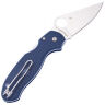 Нож Spyderco Para 3 LTW сталь CPM-SPY27 рукоять Blue FRN (C223PCBL)