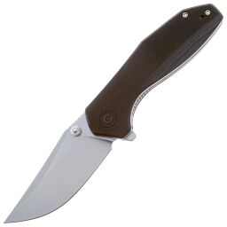 Нож CIVIVI ODD 22 beadblast сталь 14C28N рукоять Black G10 (C21032-1)