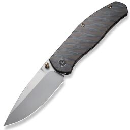 Нож We Knife Esprit beadblast сталь CPM-20CV рукоять Tiger striped flamed Ti (WE20025B-B)