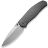 Нож WE Knife Esprit beadblast сталь CPM-20CV рукоять Tiger striped flamed Ti (WE20025B-B)