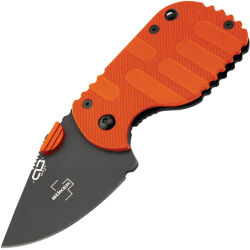 Нож Boker Plus Subcom 2.0 black сталь D2 рукоять Orange Zytel (01BO528)