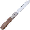 Нож Lion Steel Barlow Roundhead сталь M390 рукоять Ti/Natural canvas micarta (L/CK0111 NC)