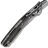 Нож Microtech Amphibian Ram-Lok black сталь M390MK рукоять Back Fluted Aluminum (137RL-1FL)