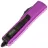 Нож Microtech UTX-85 T/E black сталь M390 рукоять Violet Aluminium (233-1VI)