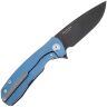 Нож Maxace BALANCE-IV cталь CPM-3V blackwash рукоять Blue Titanium