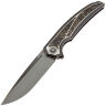 Нож TuoTown Espada DLC сталь Tmax рукоять Grey Crystal Ti/Chaotic Gold CF