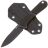 Нож CIVIVI Mini Elementum Fixed black сталь Nitro-V рукоять Black G10 (C23010-1)