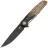 Нож Bestech Ascot blackwash сталь 14C28N рукоять CF/Lightburl Wood (BG19E)