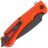 Нож Daggerr Urban 2 DL blackwash сталь 8Cr14MoV рукоять Orange FRN
