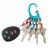 Брелок для ключей Nite Ize BigFoot Locker KeyRack Blue Aluminium (KLKBFA-03-R6)