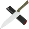 Нож кухонный Microtech 6" Utility Knife сталь M390MK рукоять OD Green G10 (3400-10OD)