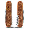 Нож многофункц. Victorinox SE2021 Climber Wood Swiss Spirit 91мм (1.3701.63L21)