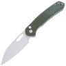 Нож CJRB Pyrite Wharncliffe сталь AR-RPM9 рукоять Green Micarta (J1925A-MGN)