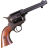 Макет револьвер Colt Peacemaker 5,5" DE-1106-N кал .45 рукоять дерево США 1873 (Denix)