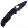 Нож Spyderco Native 5 PS Black сталь S30V рукоять Black FRN (C41PSBBK5)