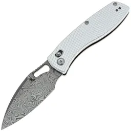 Нож Tenable Heron сталь Damascus рукоять Gray Aluminium