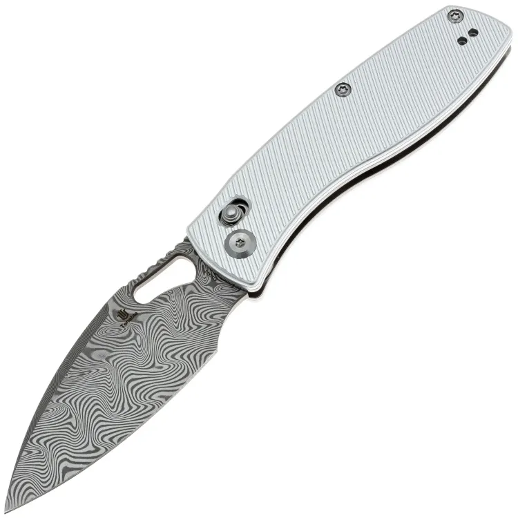Нож Tenable Heron сталь Damascus рукоять Gray Aluminium