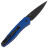 Нож Pro-Tech Newport DLC сталь S35VN рукоять Blue Aluminium (3407 Blue)