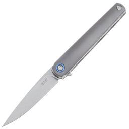 Нож MKM Flame Drop сталь M390 рукоять Gray Titanium (FL01-TSW)