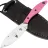 Нож Золотое Сечение Канадский Мини Коты конвекс сталь AUS-10Co рукоять Pink G10