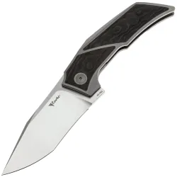 Нож Reate T3500 satin сталь M390 рукоять Grey Ti/Black Camo FatCarbon