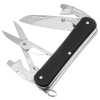 Нож FOX Vulpis Multipurpose-4 сталь N690 рукоять Black Aluminium (FX-VP130-F4 BK)