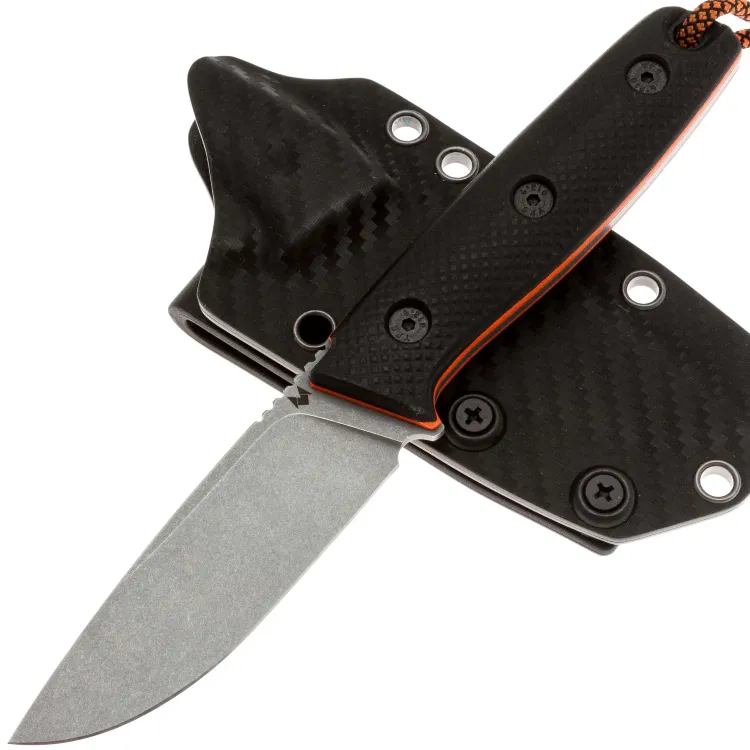Нож Titanfox Корсак сталь N690 рукоять Black Micarta