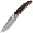 Нож Rike Knife Hunter 1 сталь CPM-S90V рукоять Gray Ti/Orange Carbon Fiber