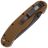 Нож Ontario RAT-1 Black сталь AUS-8 рукоять Coyote Brown GRN (8846CB)