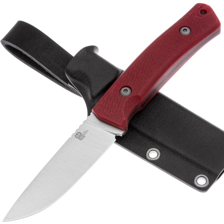 Нож Owl Knife Barn-XS сталь Vanax рукоять микарта Вишня