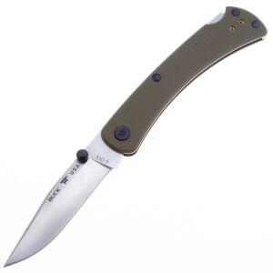 Нож BUCK 110 Slim Pro TRX сталь S30V рукоять OD Green G10 (0110GRS3)  (0110GRS3)