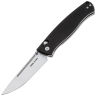 Нож Real Steel Pathfinder Flat stonewash сталь 14C28N рукоять Black G10 (7851BS)