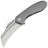 Нож Kansept KTC3 stonewash сталь S35VN рукоять Bead Blasted Titanium
