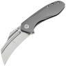 Нож Kansept KTC3 stonewash сталь S35VN рукоять Bead Blasted Titanium
