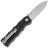 Нож SHOOZIZ HAN311 satin сталь DC53 рукоять Black G10