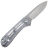 Нож CIVIVI Elementum satin сталь D2 рукоять Polished Clear Lexan (C907A-7)