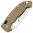 Нож Spyderco Manix 2 XL сталь Cru-Wear рукоять Brown Canvas Micarta (C95MPCW2)