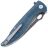 Нож QSP Locust Black/Satin сталь 154CM рукоять Blue Micarta (QS117-C)