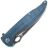 Нож QSP Locust Black/Satin сталь 154CM рукоять Blue Micarta (QS117-C)