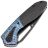 Нож Kansept Thoth blackwash сталь CPM-20CV рукоять Blackwash Ti/Lightning Strike Ti