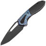 Нож Kansept Thoth blackwash сталь CPM-20CV рукоять Blackwash Ti/Lightning Strike Ti