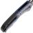 Нож Kansept Thoth blackwash сталь CPM-20CV рукоять Blackwash Ti/Lightning Strike Ti