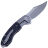 Нож Bestech BowieTie сталь M390 рукоять Marble Carbon Fiber/Titanium (BT1906A)