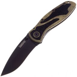 Нож Kershaw Blur Cerakote сталь 14C28N рукоять Camo Alu/Trac-Tec (1670CAMO)