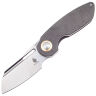 Нож Kizer October сталь CPM-20CV рукоять Titanium