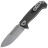 Нож N.C. Custom Ultras-F stonewash сталь AUS-10 рукоять Carbon fiber/сталь